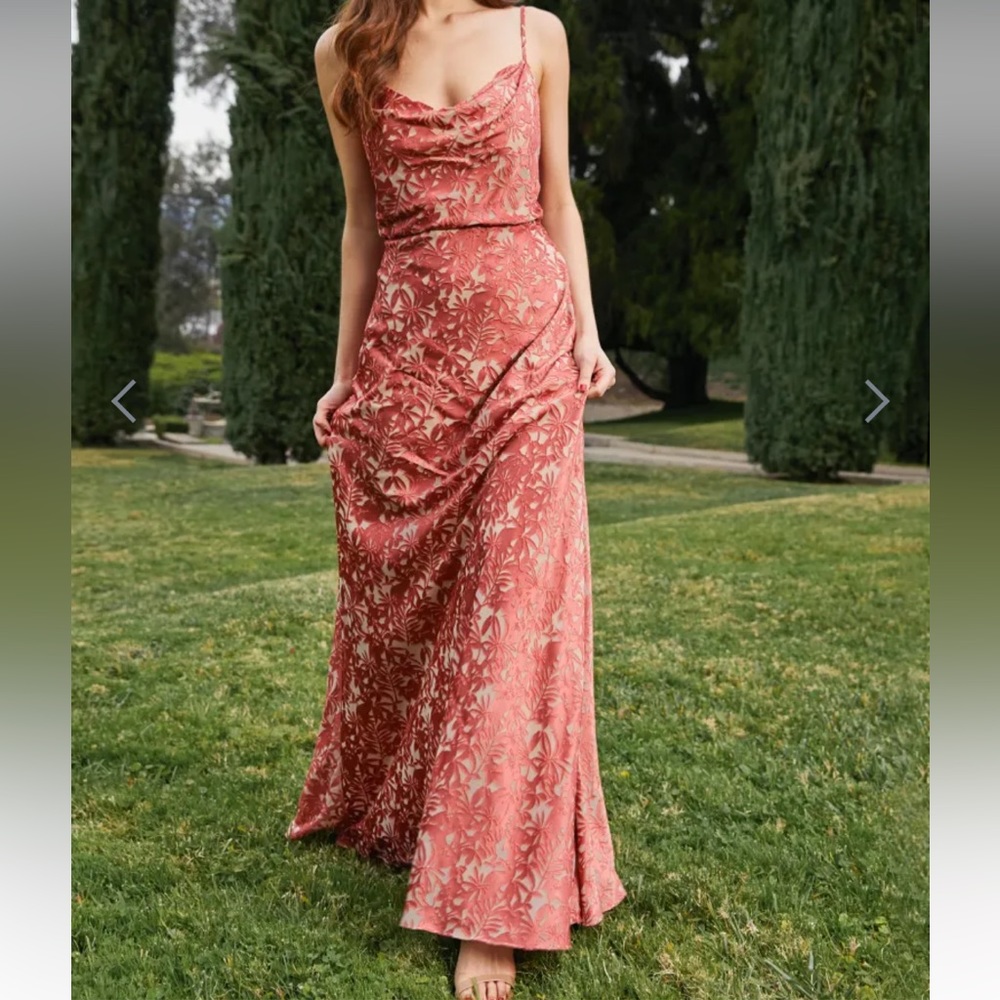 Jenny Yoo dahlia Palermo satin dress